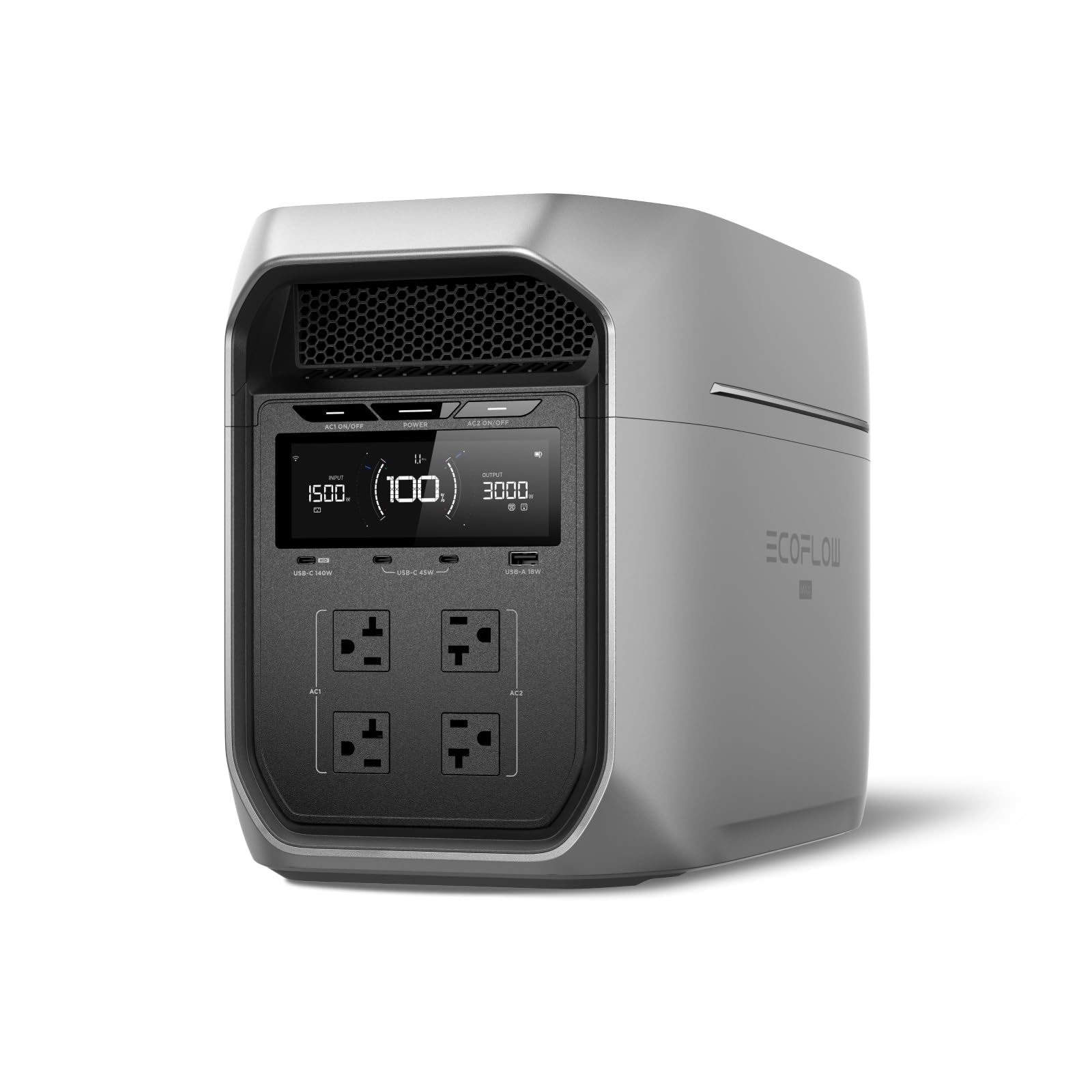 EcoFlow  3 Max Plus ポータブル電源 Amazon.co.jp: EcoFlow ポータブル電源 DELTA 3 Max Plus 2048Wh