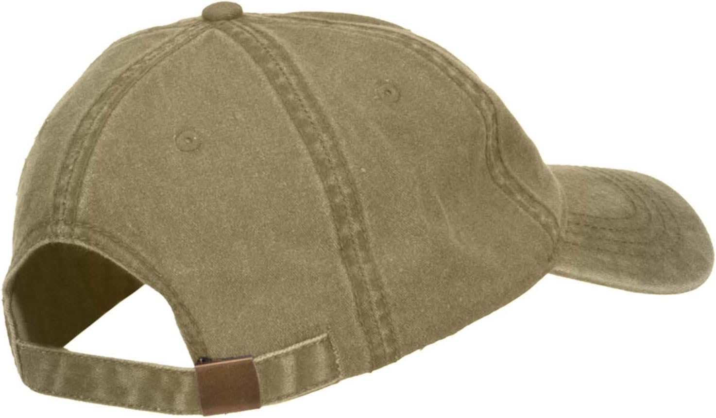 e4Hats.com Fish Bone Embroidered Washed Cap