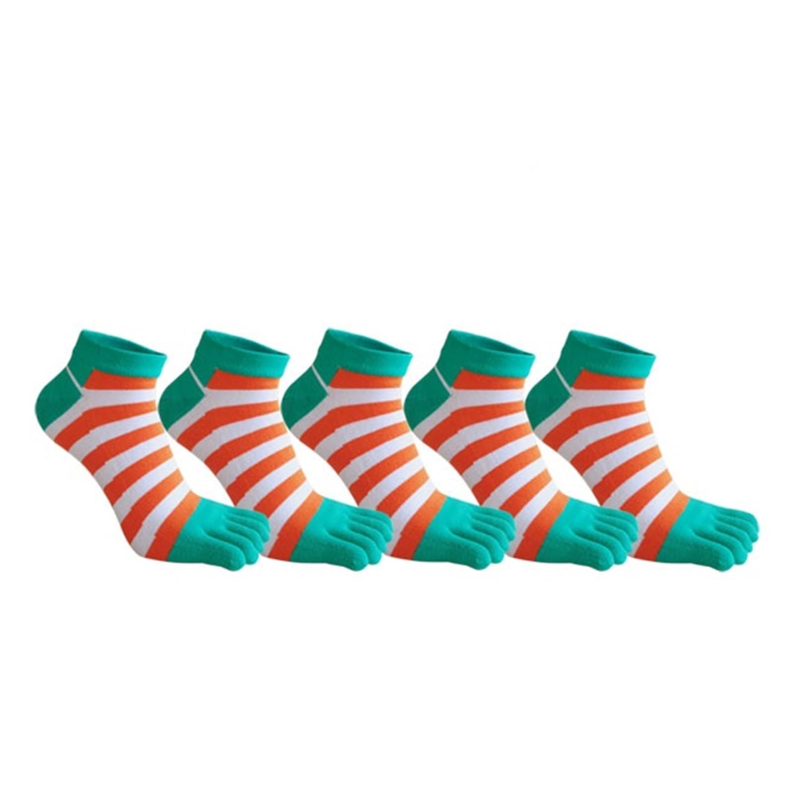 ITRHJTGP Finger Socks Tabi Toe Alignment Men Flip Flop Socks for Fitness(Color1)