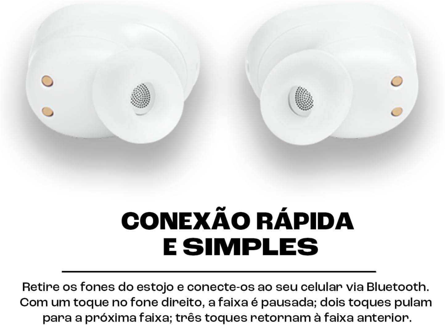 Imagem em 3D de fones de ouvido com fundo branco liso. Imagem em 3D de fones de ouvido com fundo branco liso.