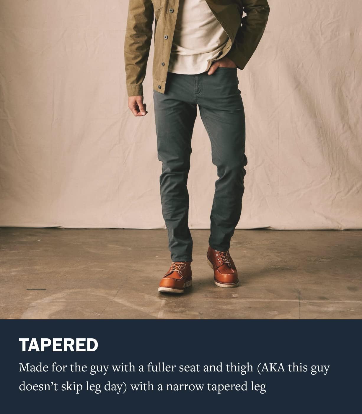 Huckberry Flint and Tinder Men's 365 Pant, Stretch Comfort, 5-Pocket Mens Pant - Image 6