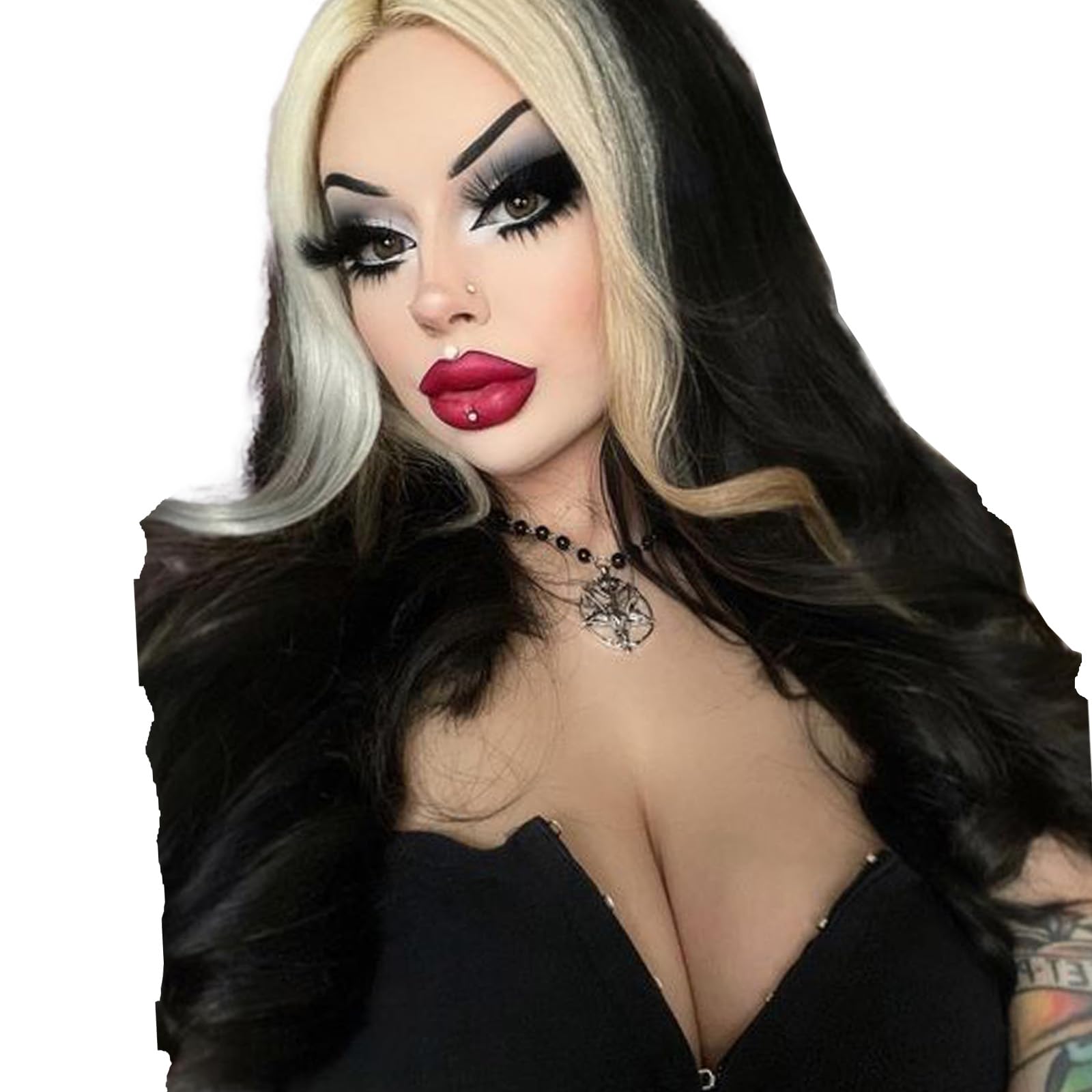 Silicone Breastplate High Collar C-H Cup Breast Forms for Crossdressers Transgender