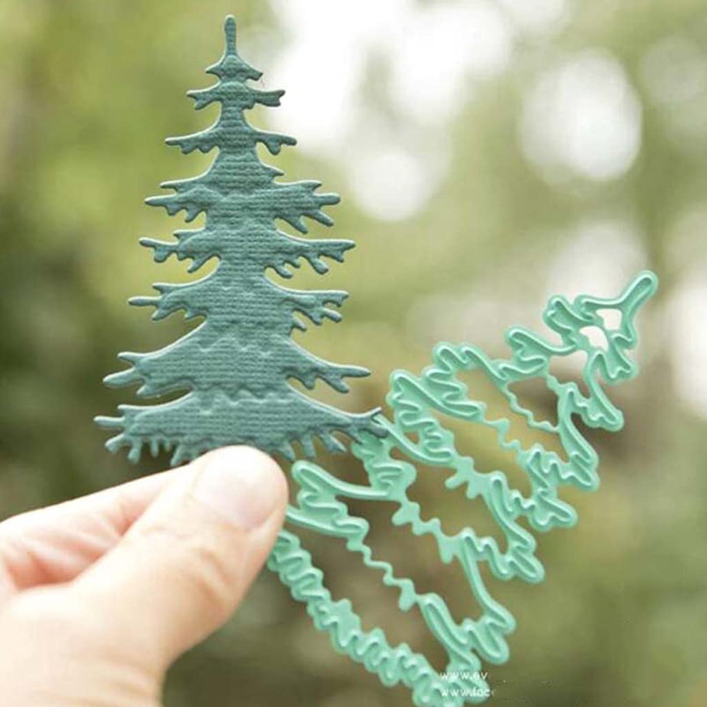 Weihnachtsbaum-Stanzschablone Aus Metall – DIY-Vorlage Für Karten, Scrapbooking & Deko