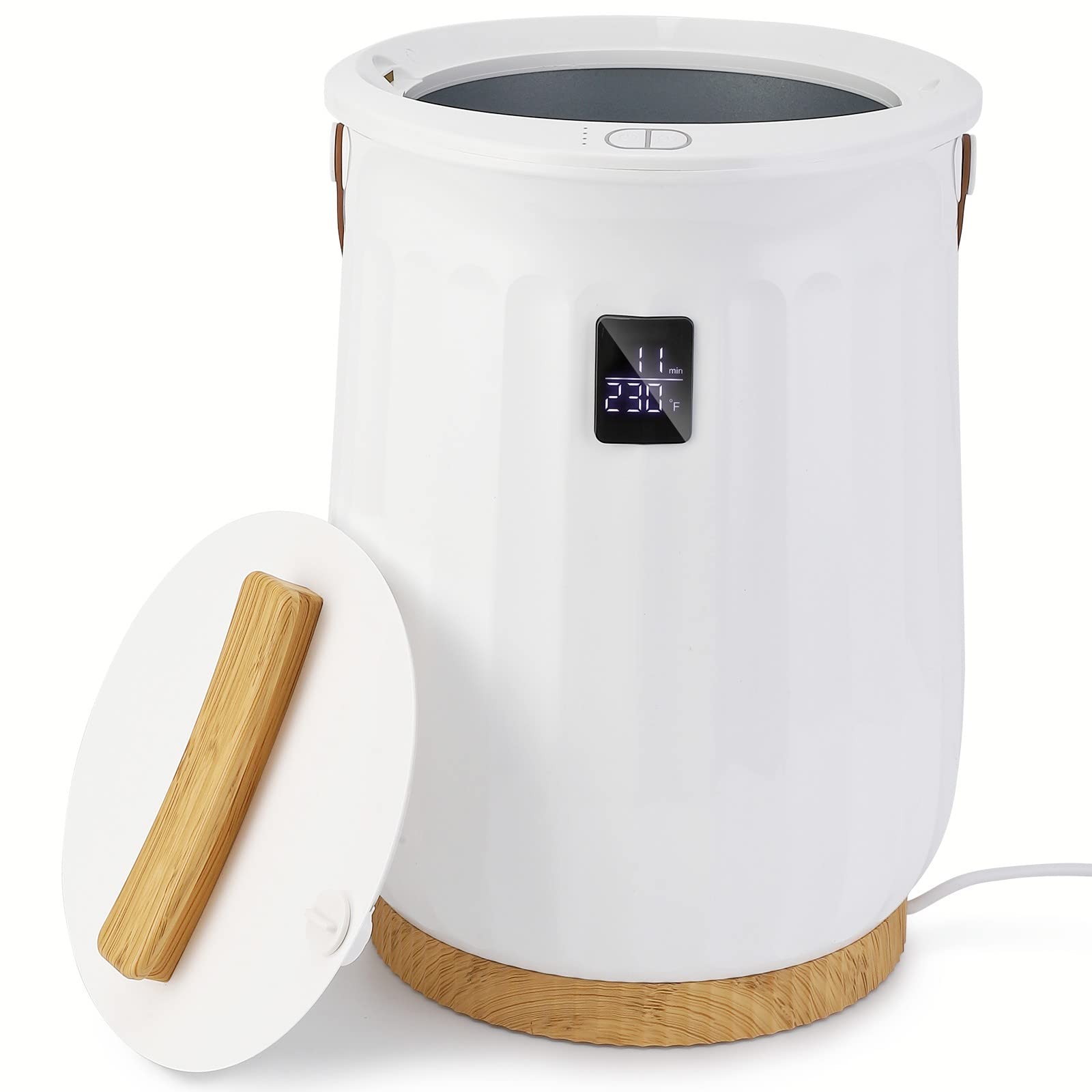 Amazon.com: Towel Warmer, Large Bucket Style Luxury Heater for Bathroom  with LED Display, Adjustable Timer, Fits Up to Two 40X70 Oversized Bath  Sheet Towels : Home u0026 Kitchen