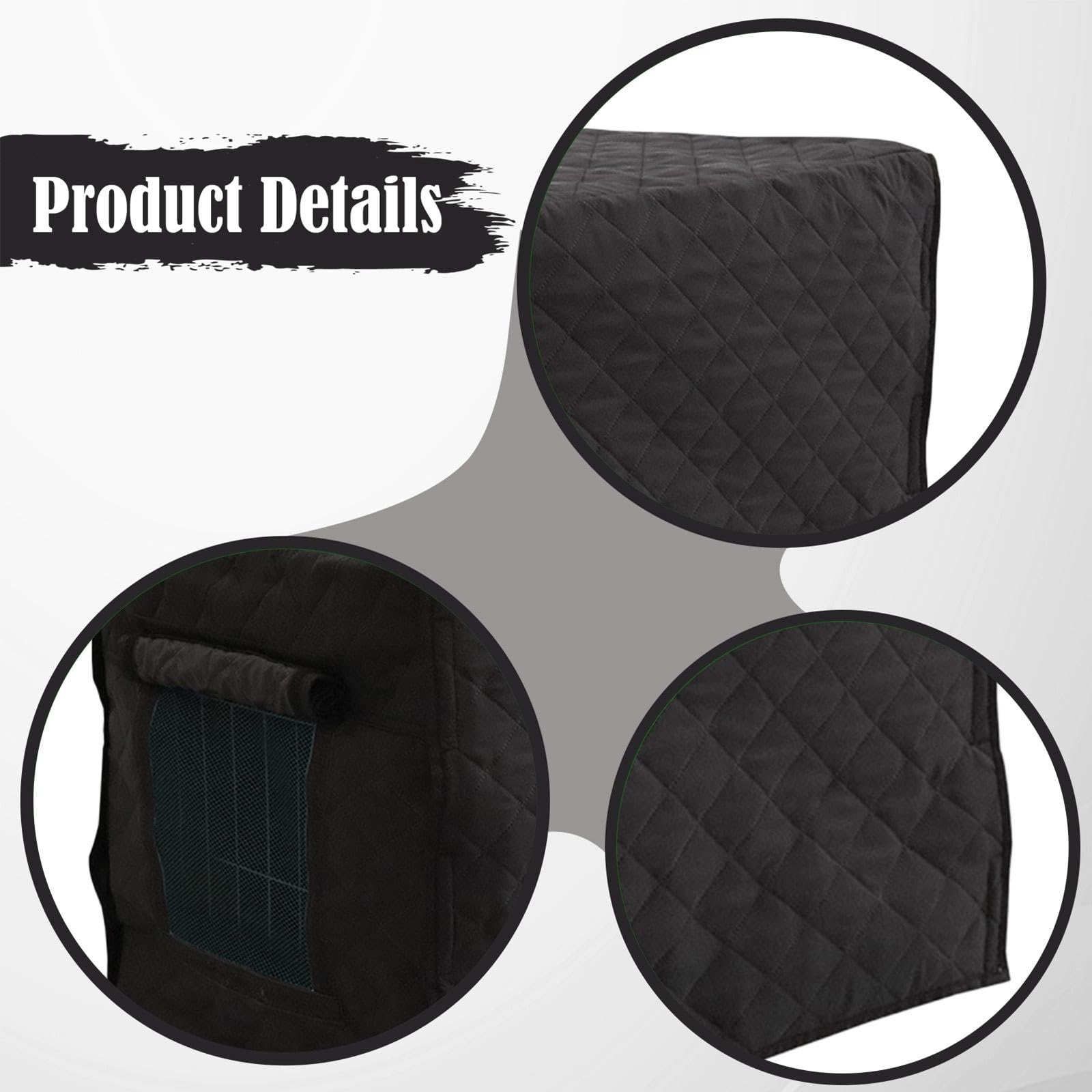 Cubierta para Jaula de Perro Resistente Plegable Transpirable con Ventana Ventilada Y Fácil Instalación Adecuada para Mascotas en Invierno Y Uso en In