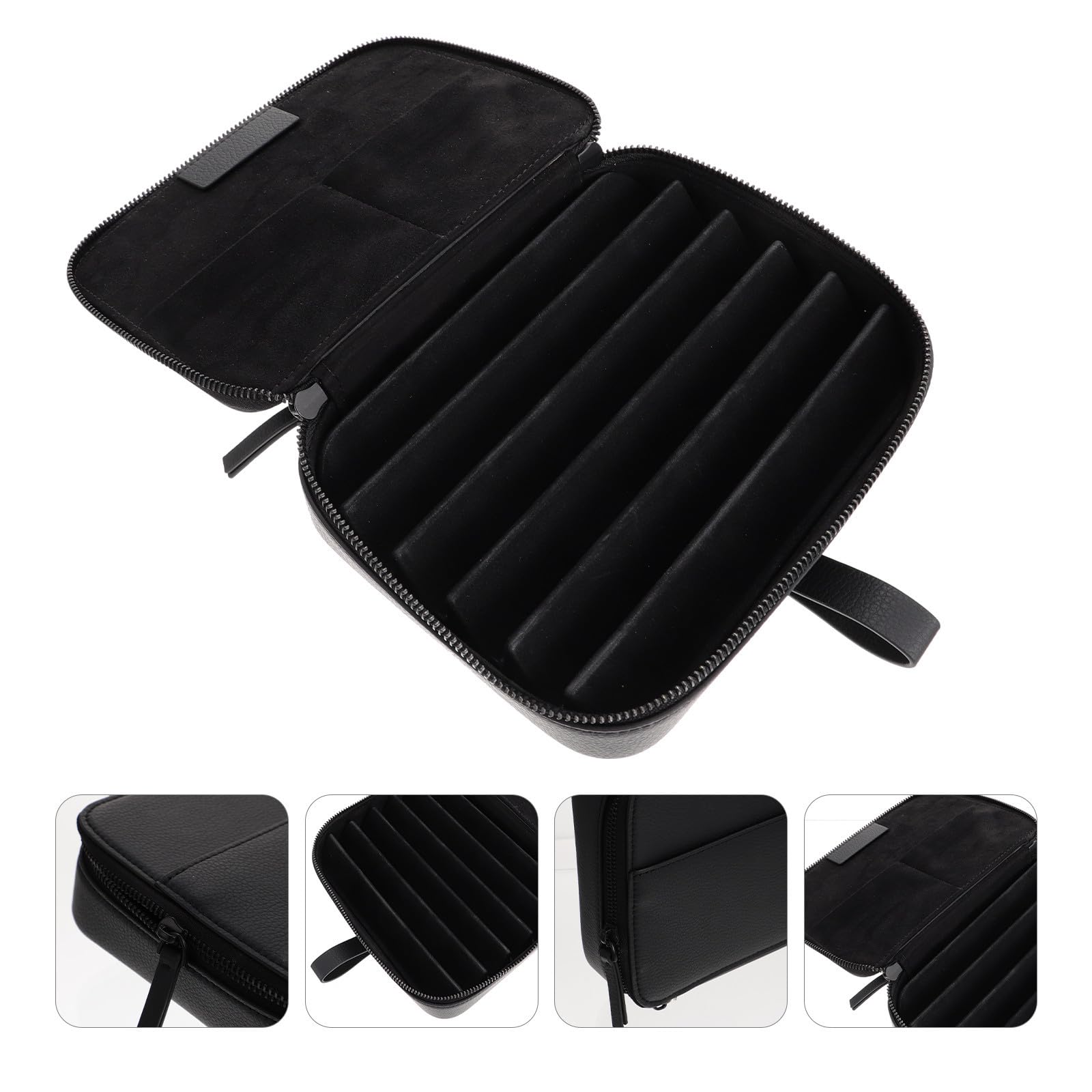 EXCEART 1pieza Estuche Multifuncional Portátil para Correas de Reloj Bolsa Organizadora Resistente y Práctica para Almacenamiento Seguro de Correas para Coleccionistas y Viajes