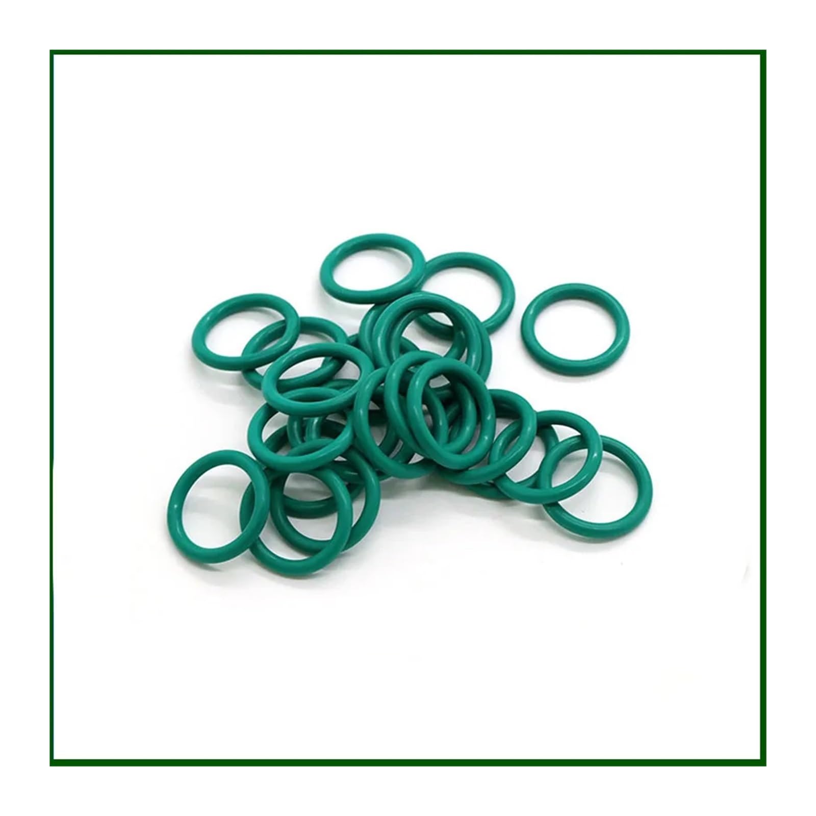 O-ring uszczelniający guma fluorowana CS 4 mm, 10 sztuk w opakowaniu, uszczelka olejowa, woda, średnica zewnętrzna 12 do 50 (OD 50 MM-4 mm)