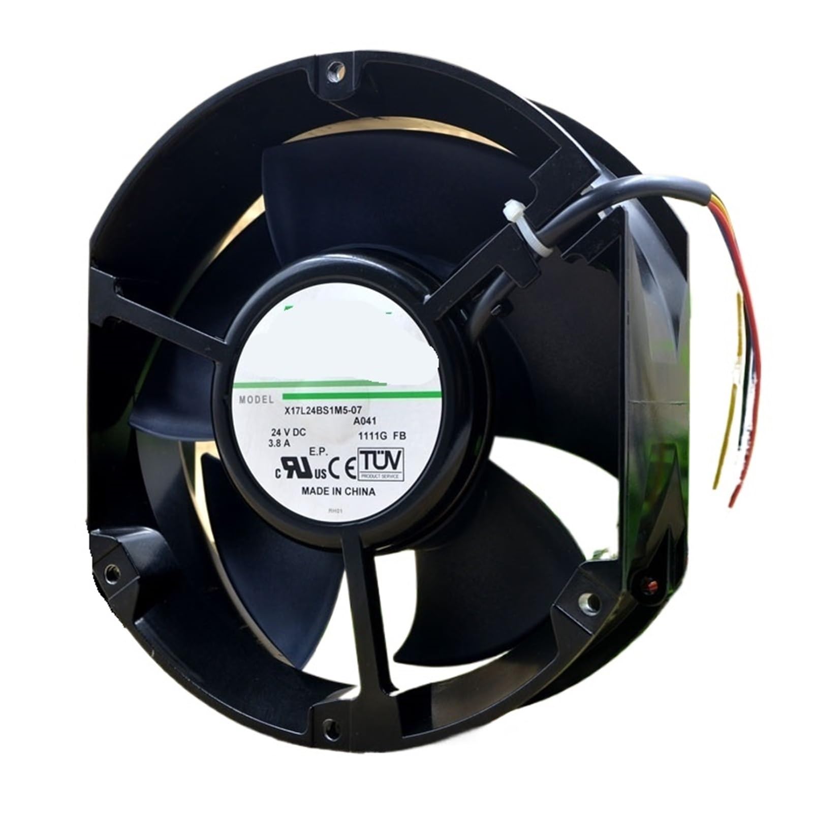 YMUGUEGH X17L24BS1M5-07A041 17250 24V 3.8A 17CM axial flow fan