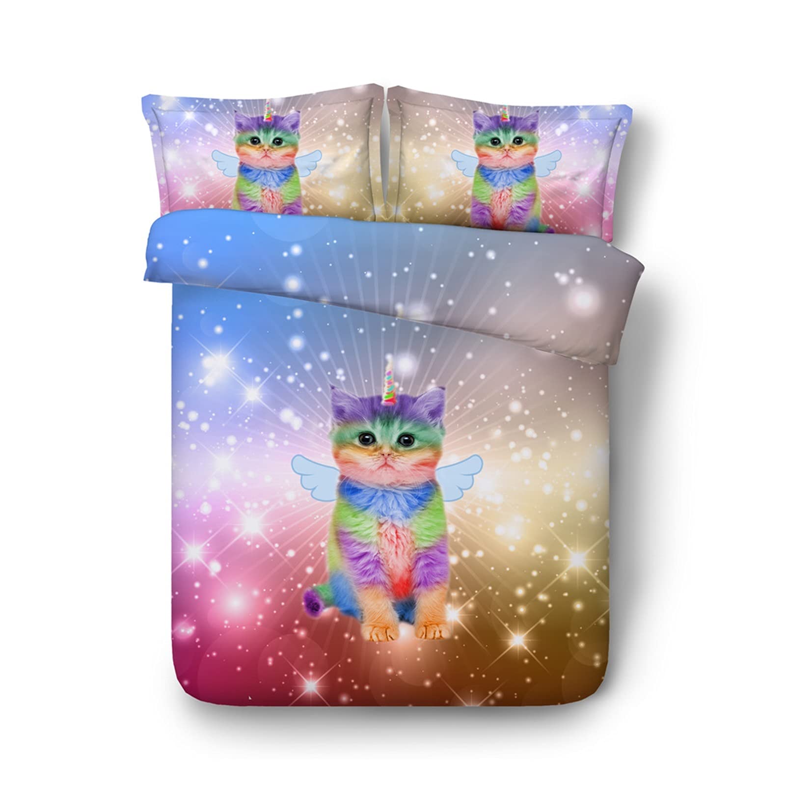 Parure de lit licorne galaxie : finies les nuits difficiles pour votre enfant