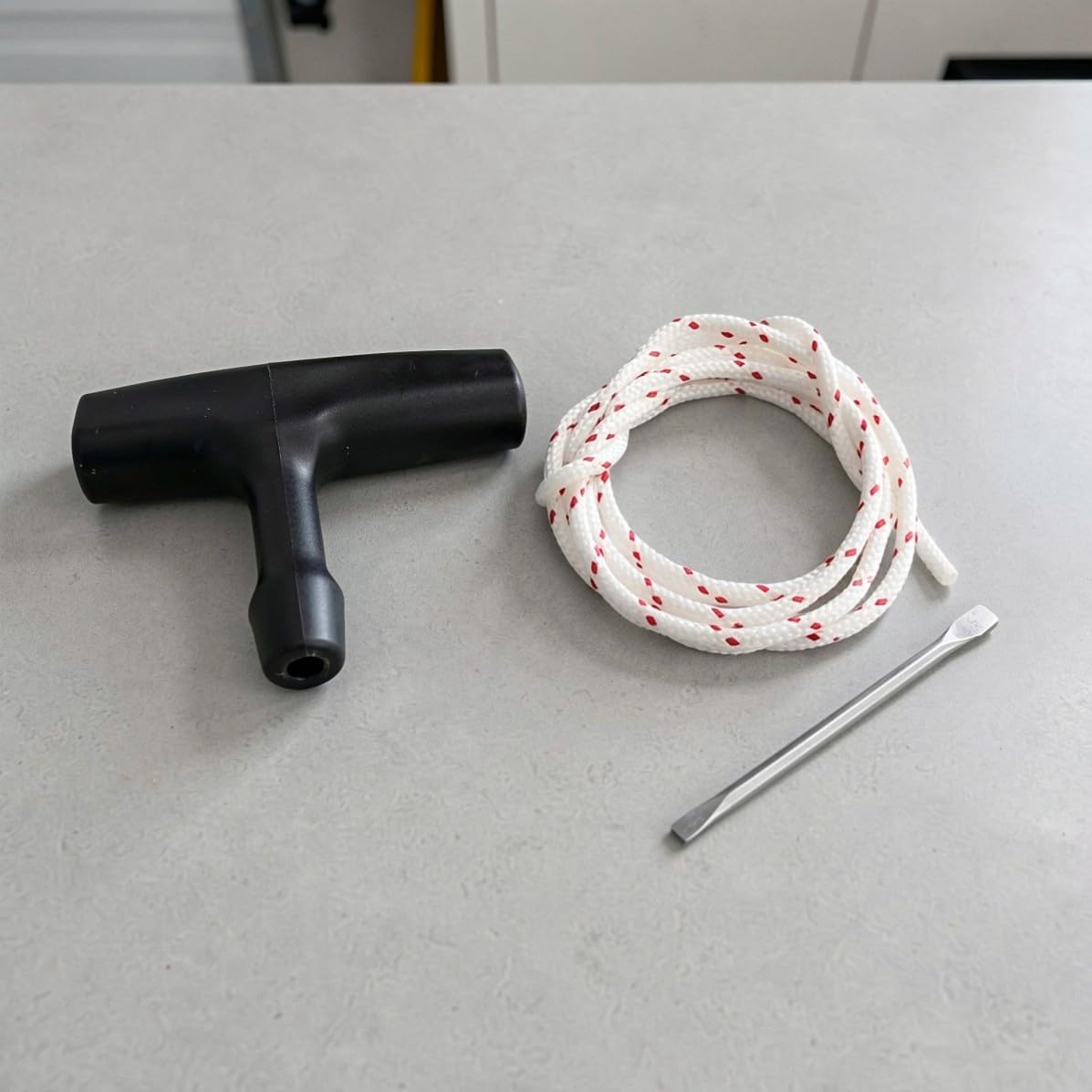 Emergency Release Pull Cord 3 Sets with T Handle Garage Door