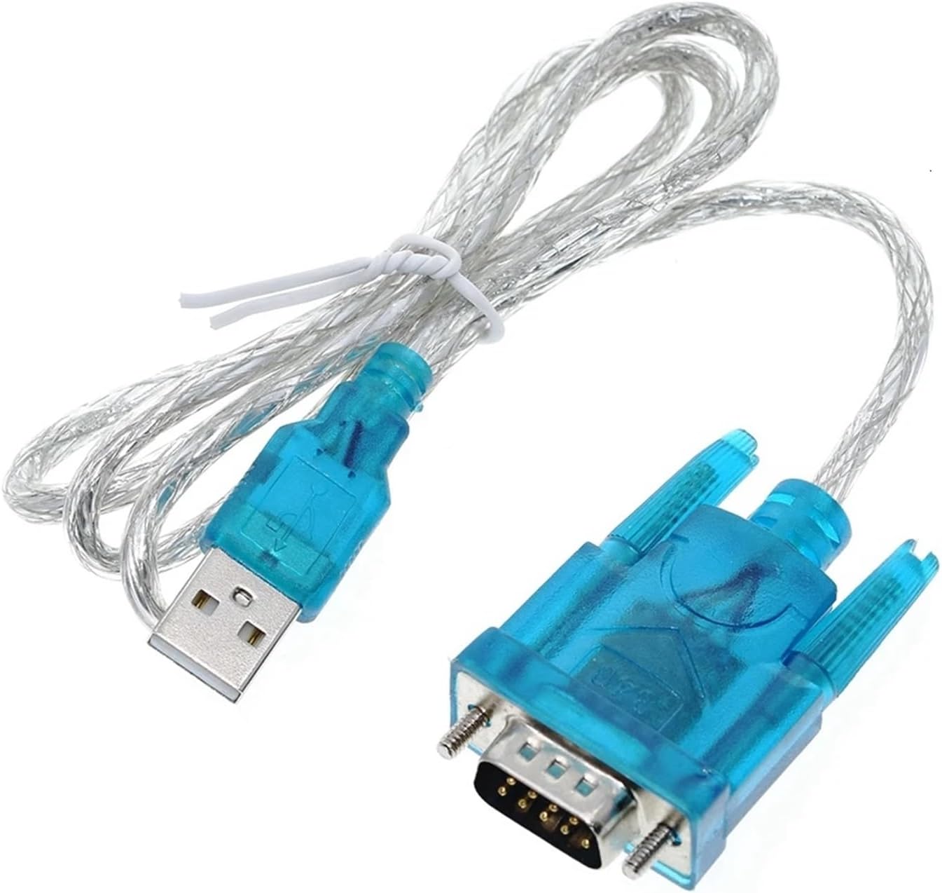 HL-340 USB to RS232 COM Port Serial PDA 9 pin DB9 Cable Adapter Support Windows7-64