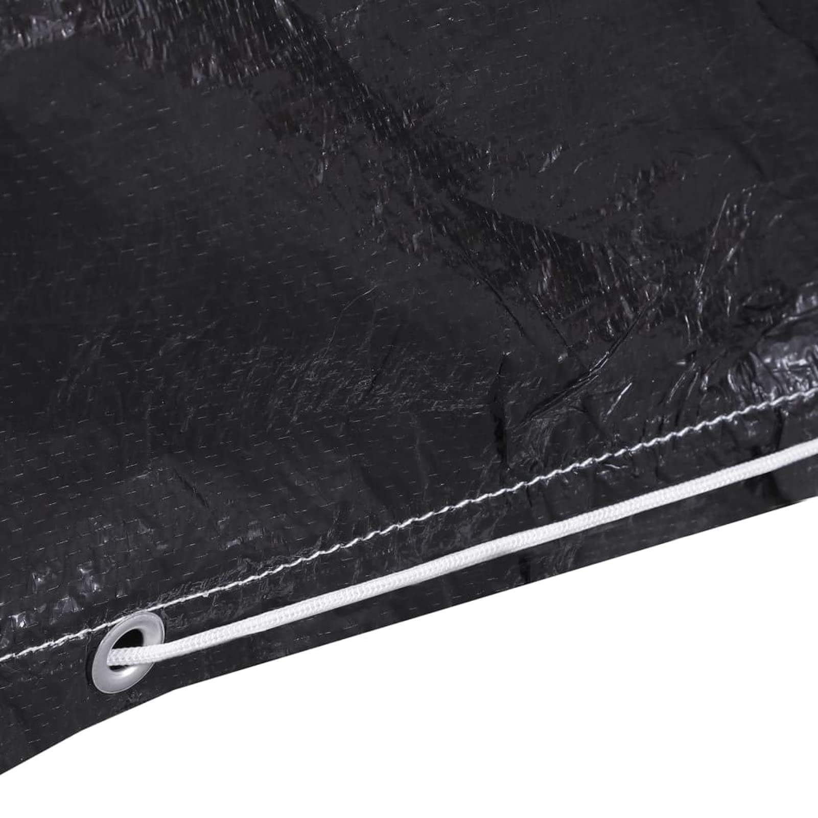 Homgoday Housse de balancelle 2pcs 10 œillets 2 Fermetures 255x145x170cm