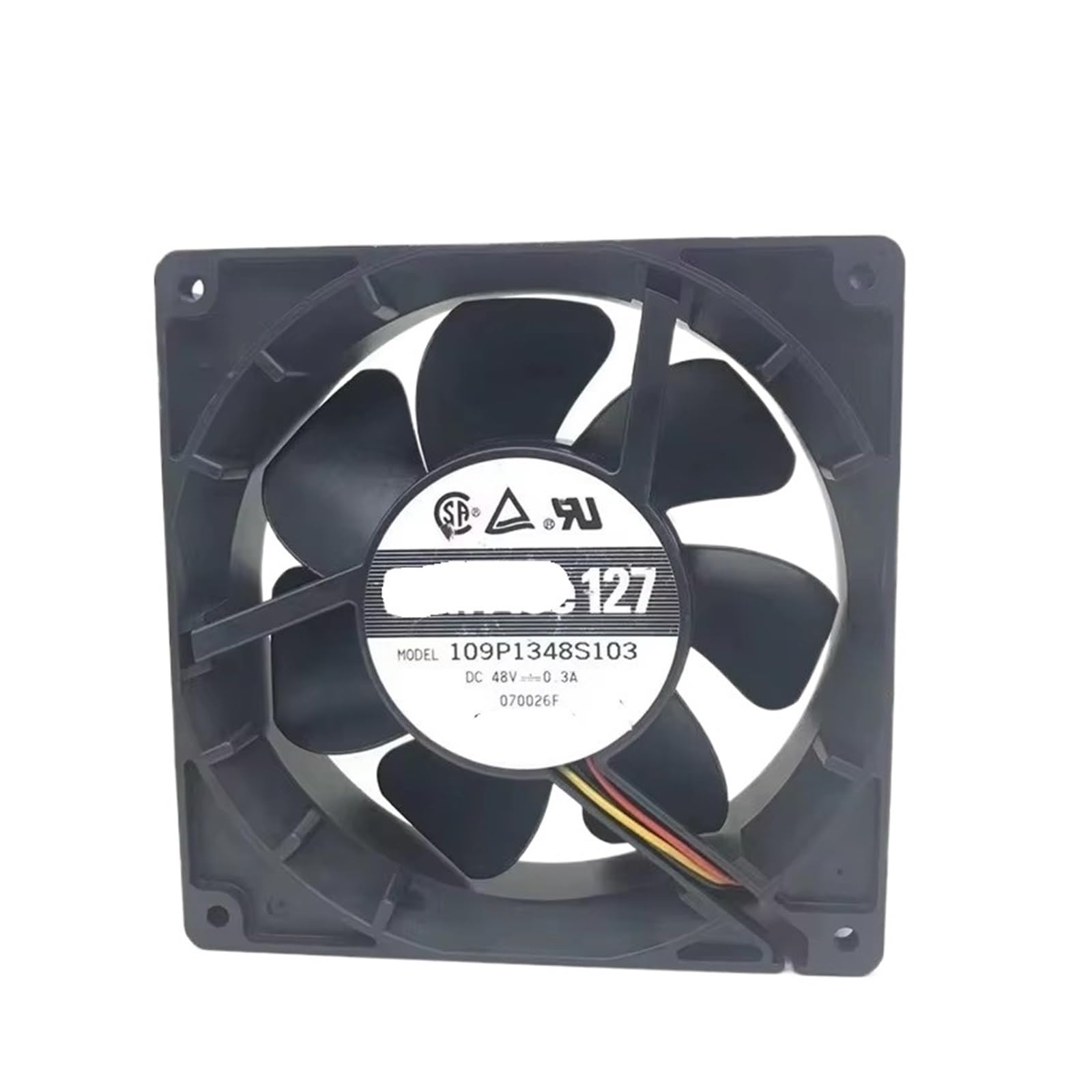 WEUSANXPL 109P1348S103 48V 0.3A 12.7CM 127 * 127 * 38MM Cooling Fan