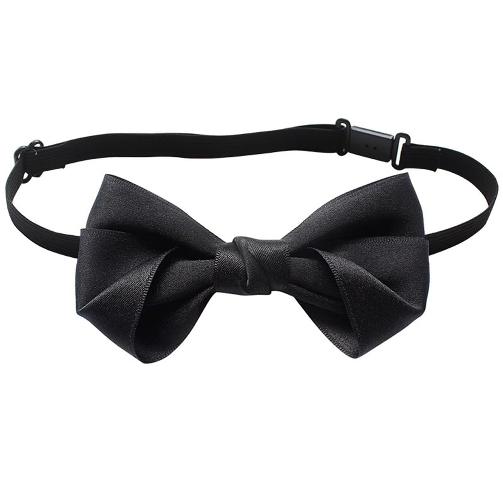 YJzhAHanG Pajarita para hombre, Traje de pajarita Simple for caballero for hombre, camisa blanca con cuello, flores for padrinos de boda, pajarita for padrino de boda