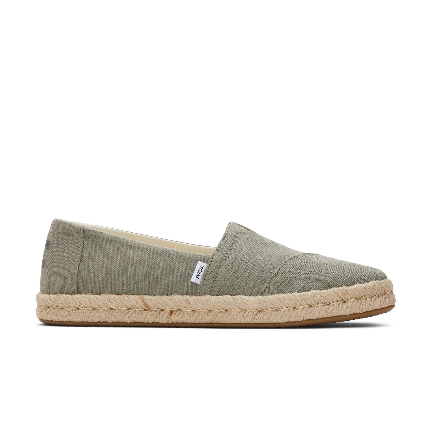 TOMS Espadrilles Halbschuhe Textil Olive Grün