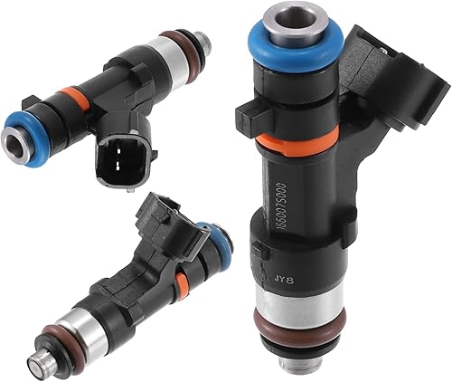 Miniatura 4 de X AUTOHAUX Flujo de la boquilla del inyector de combustible emparejado para Nissan Pathfinder Xterra Frontier 4.0L 5.6L 2004 2005 2006 2007 2008