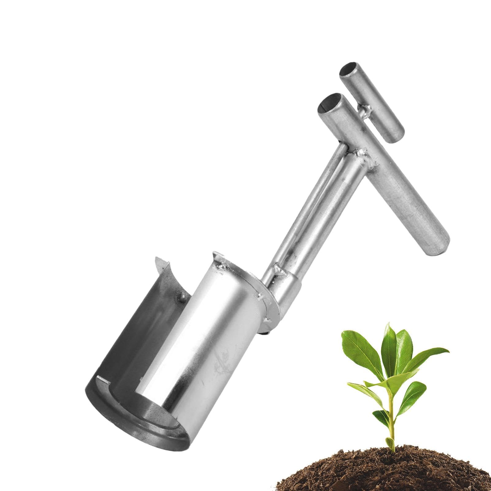 Plant Bulb Digger - Stainless Steel Fruit Tree Transplanter Digging Tool,Gardening Accessories For Tulips, Crocuses, Dahlias, Lilies, Vegetables, Gladioli