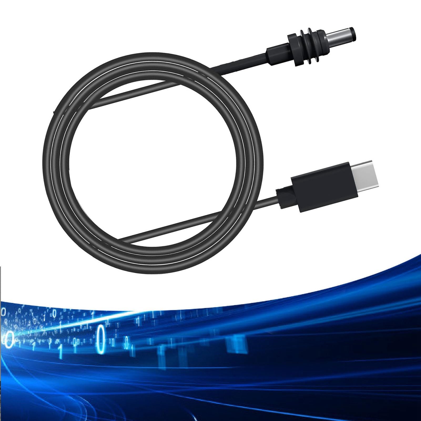 Cavo di Alimentazione CC Mini Portatile 22,8 M 75 Piedi, Ingresso USB Tipo C per Cavo di Ricarica Funziona con Power Bank 100 W di Potenza in Uscita per Mini Antenna