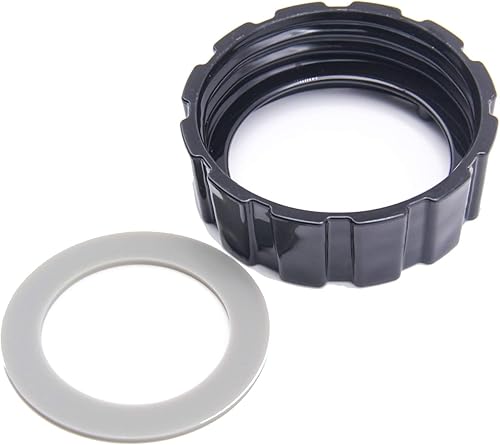 Tapa de rosca inferior de la base de la licuadora, 1 pieza de junta de goma de repuesto para licuadora Hamilton Beach Blender