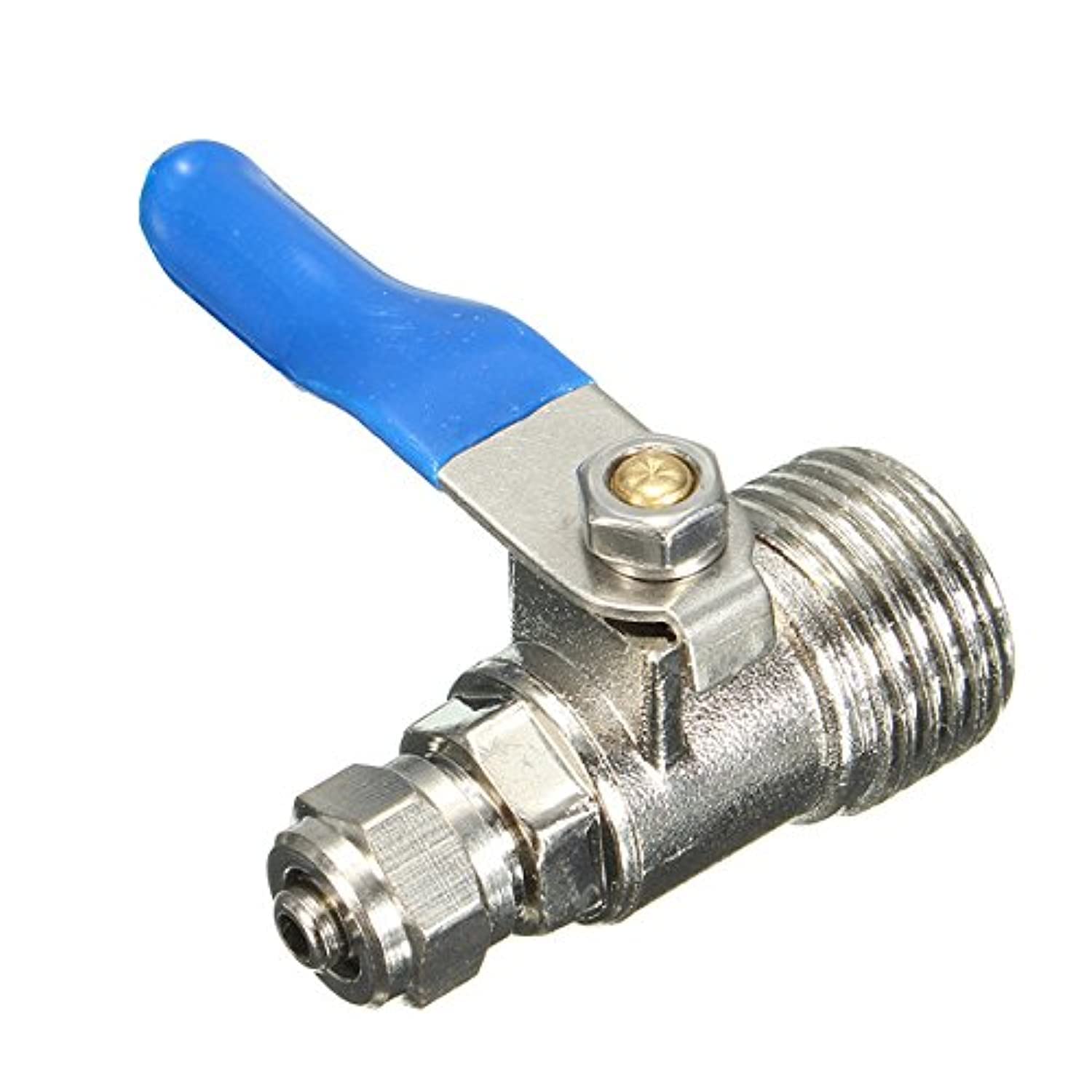 KingLan 1/2 To 1/4 Inch Ro Feed Filter Water Adapter Ball Valve Tap Reverse Osmosis Switch
