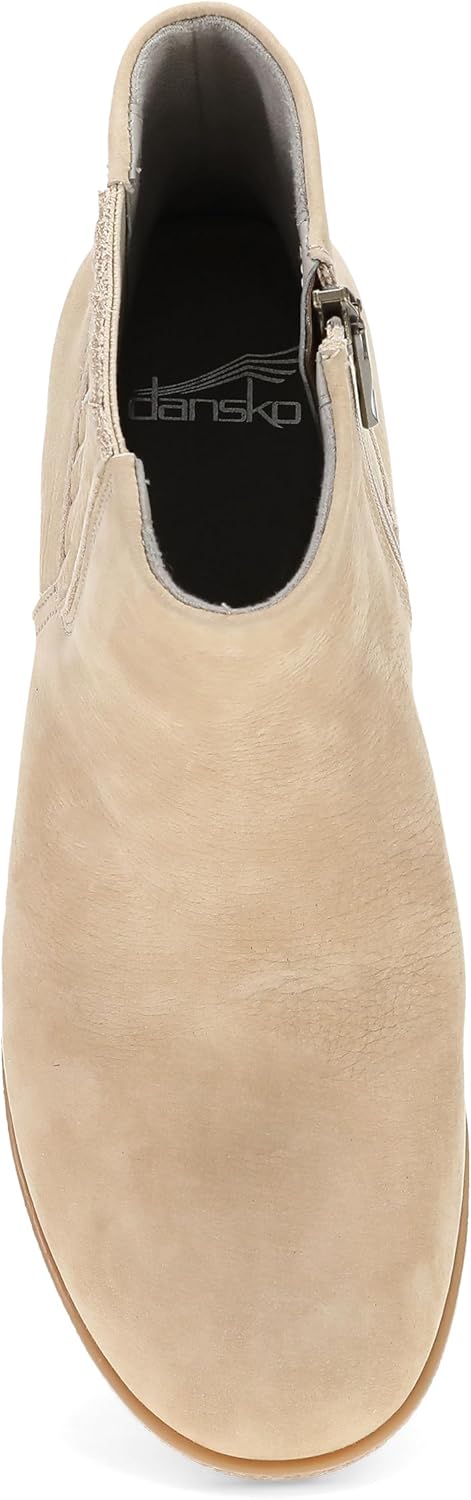 Dansko Daisie Chelsea Boot for Women - Waterproof Leather and Construction with Rubber Outsole and Leather Stacked Heel for Long-Lasting Style in Any Weather - Image 2