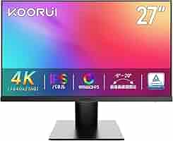 KOORUI 27インチモニター　4K/60hz スチームレス Amazon.co.jp: KOORUI ゲーミングモニター 27 インチ フルHD VA