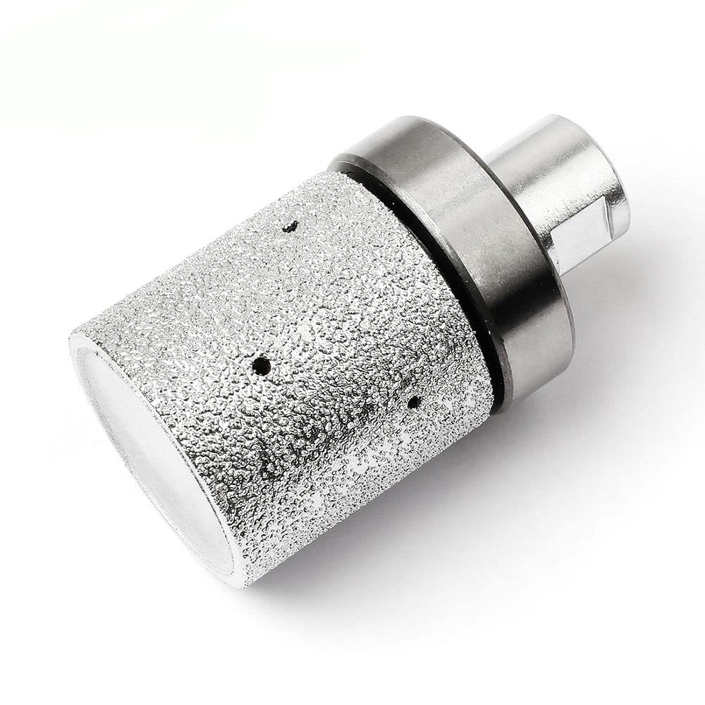 Brocas de tambor de diamante perfilador de 2 pulgadas, herramienta abrasiva de borde de fregadero con rosca de 5/8-11, 1 unidad