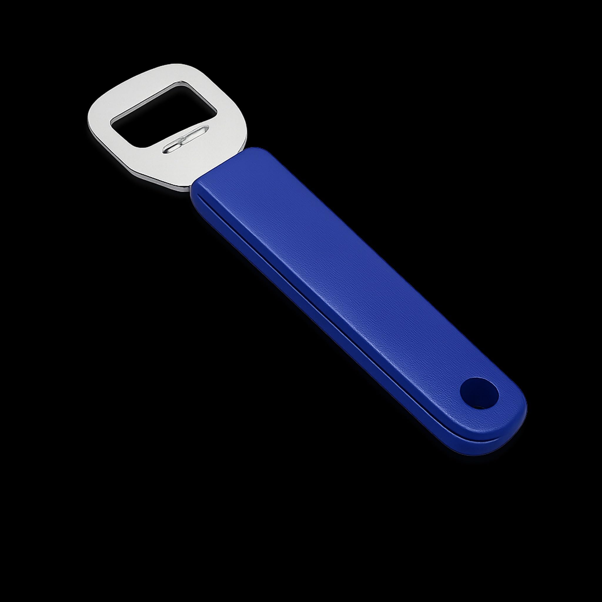 Bottle Openers, Flat Opener Bottle Opener, for for Kitchen, Bar and Restaurant Wedding Party Tools, Stainless Steel+Plastic, 12x4cm (Blue)