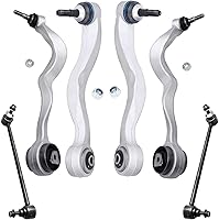 Vista 159 de Detroit Axle - Kit de extremo delantero para Chrysler 300 Dodge Charge 2011-2018 Challenger, 2 brazos de control traseros inferiores, 2 barras