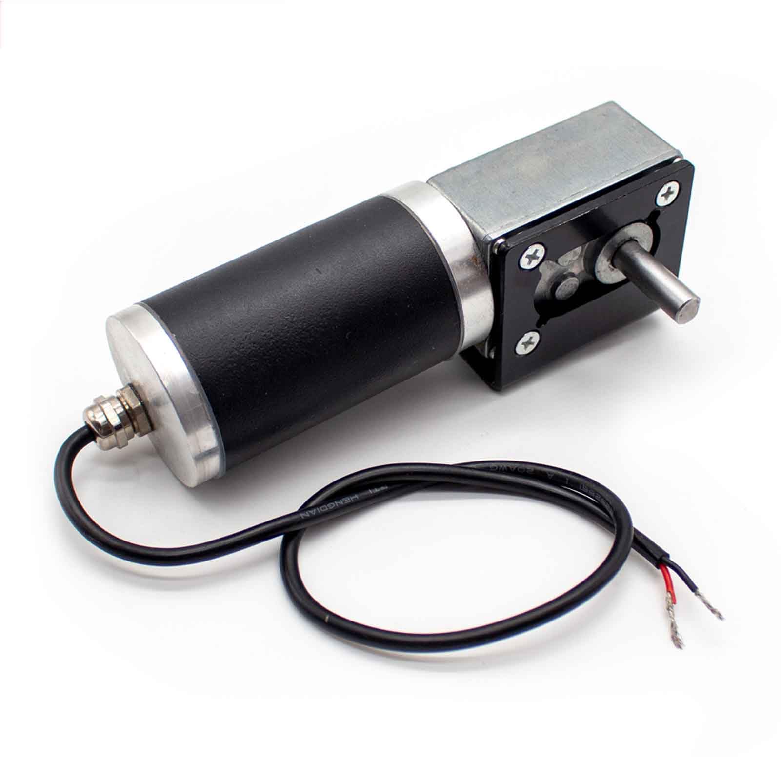 Amazon.co.jp: Jieoto DC 12-24V 金属ウォームギア減速機モーター IP68