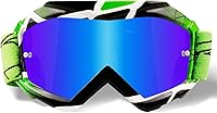 Vista 1 de Gafas de Motocross para Niños y Jóvenes - Gafas Off Road para Bicicleta de Cross y Motocicleta MX con Lentes de Protección UV Antiempañamiento