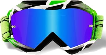 Youth & Kids Motocross Goggles - Dirt Bike & MX Motorcycle Off Road Goggles with Anti Fog UV Protection Lens