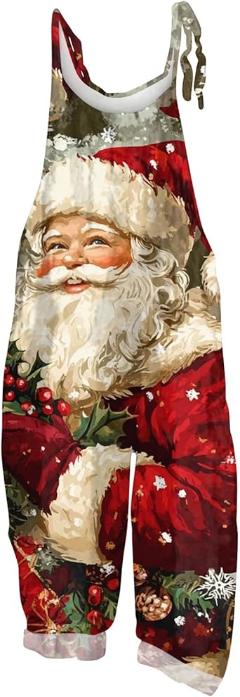 OIOLOYJM Plus Size Halloween Costumes Woman 2025 Ugly Christmas Jumpsuit for Women Overalls Rompers Dresses Pajamas Outfits