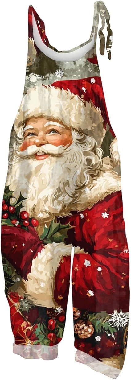 OIOLOYJM Plus Size Halloween Costumes Woman 2025 Ugly Christmas Jumpsuit for Women Overalls Rompers Dresses Pajamas Outfits