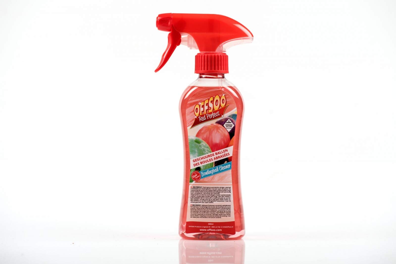 Offsoo Limpiador De Bolas De Bolos (300 Ml) – Para Uretano, Mate O Pulido, Incluye Toalla De Microfibra EMAX
