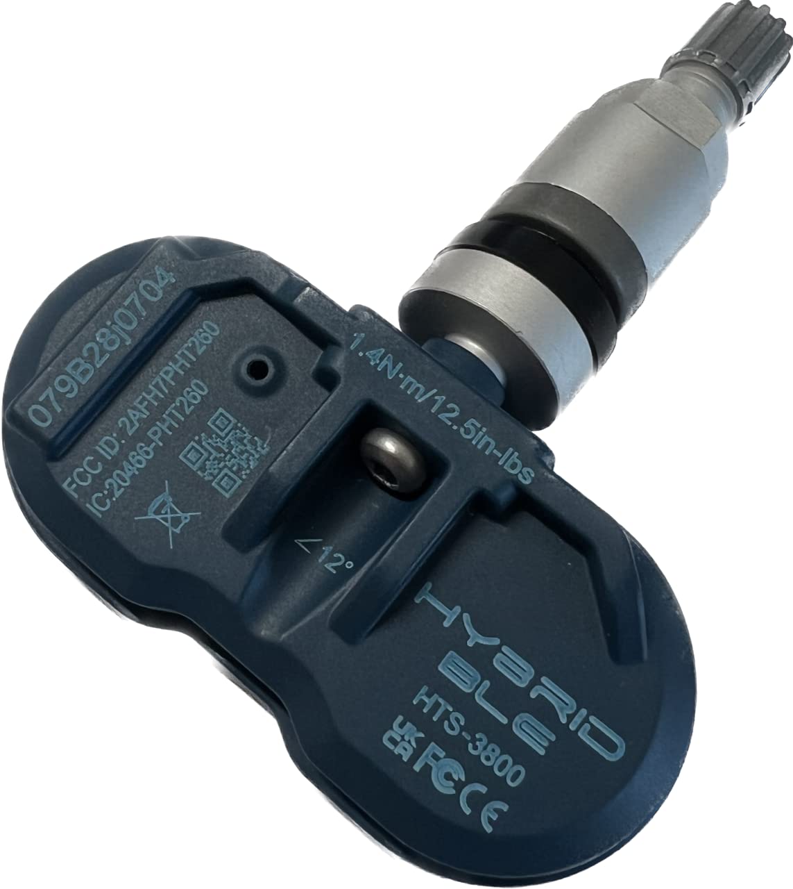 T-PRO Hybrid BLE Tesla Sensore di Pressione Pneumatici Bluetooth RDKS/TPMS (Argento)
