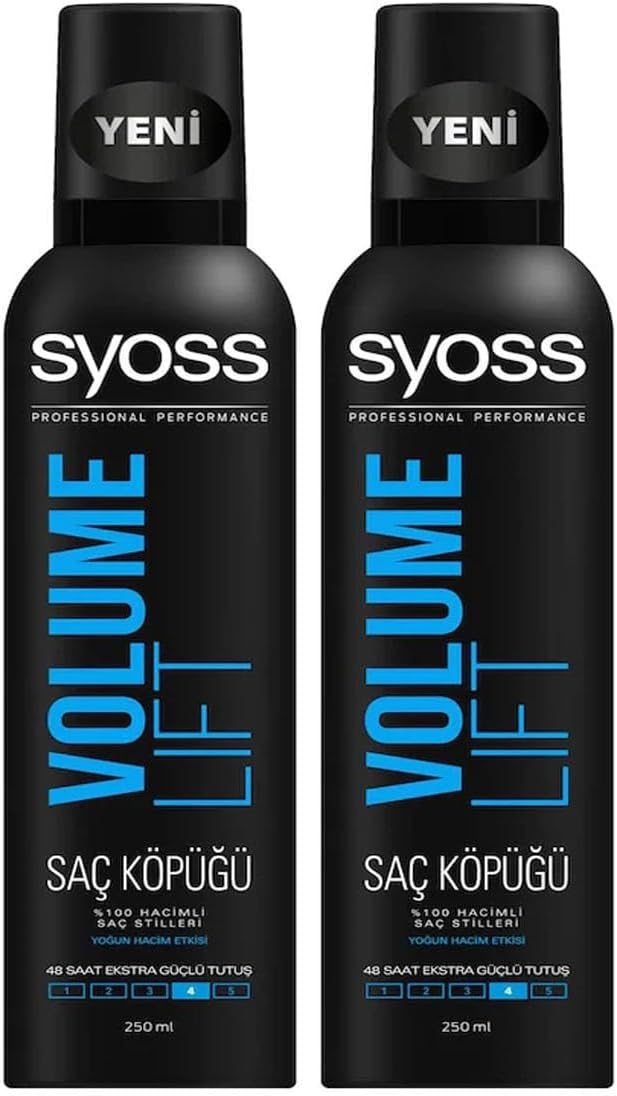 Syoss Volume Lift Saç Köpüğü, 2 Adet, 250 ml