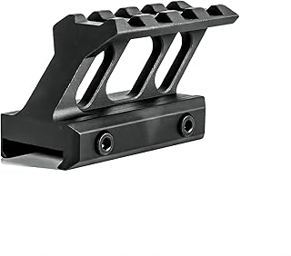 Picatinny 4-slot 45° tilted cross-section Rail riser scope Mount base micro-reflective visualization 1" extension for red dot scope - PRISM PIONT