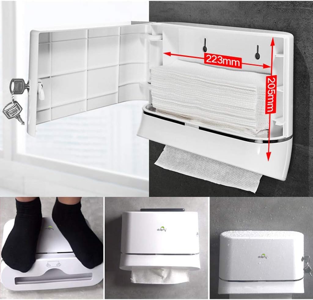 Dolphy Multifold Mini Hand Towel Paper Dispenser 3
