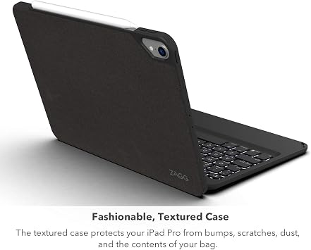 ZAGG Folio Keyboard - Backlit Tablet Keyboard and Case - Made for iPad Pro 11 (2018) - Black (103002357)