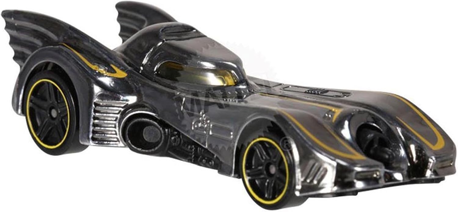 Hot Wheels 2015 HW City Batman Batmobile (1989 Movie) 62/250, Dark Chrome