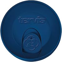 Vista 24 de Tervis Travel Lid Made in USA Double Walled Insulated Tumbler Travel Cup Keeps Drinks Cold & Hot, Fits 24oz Tumblers & 16oz Mugs, Elderberry Wild