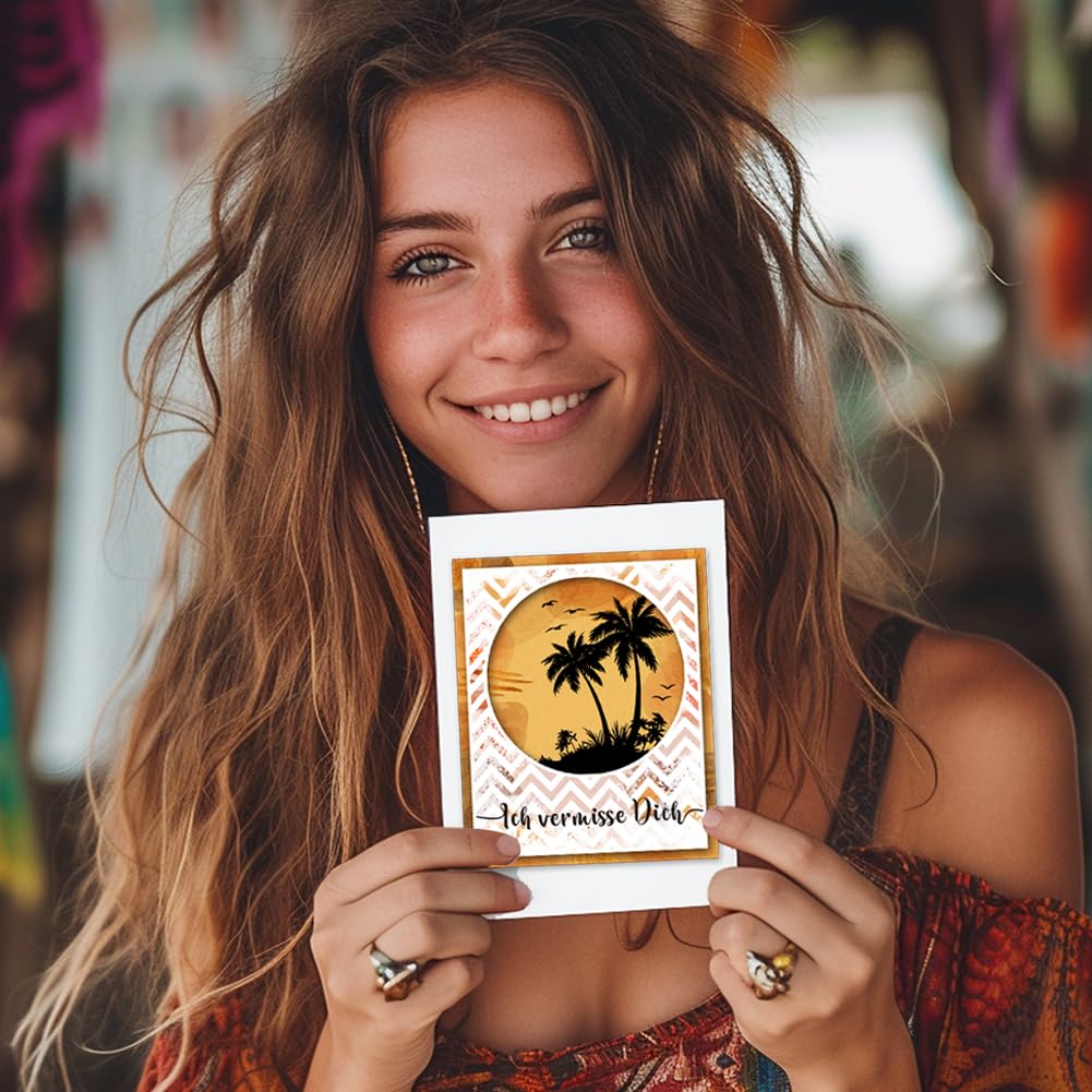 GLOBLELAND Tampons Transparents Allemands Pour La Fête Des