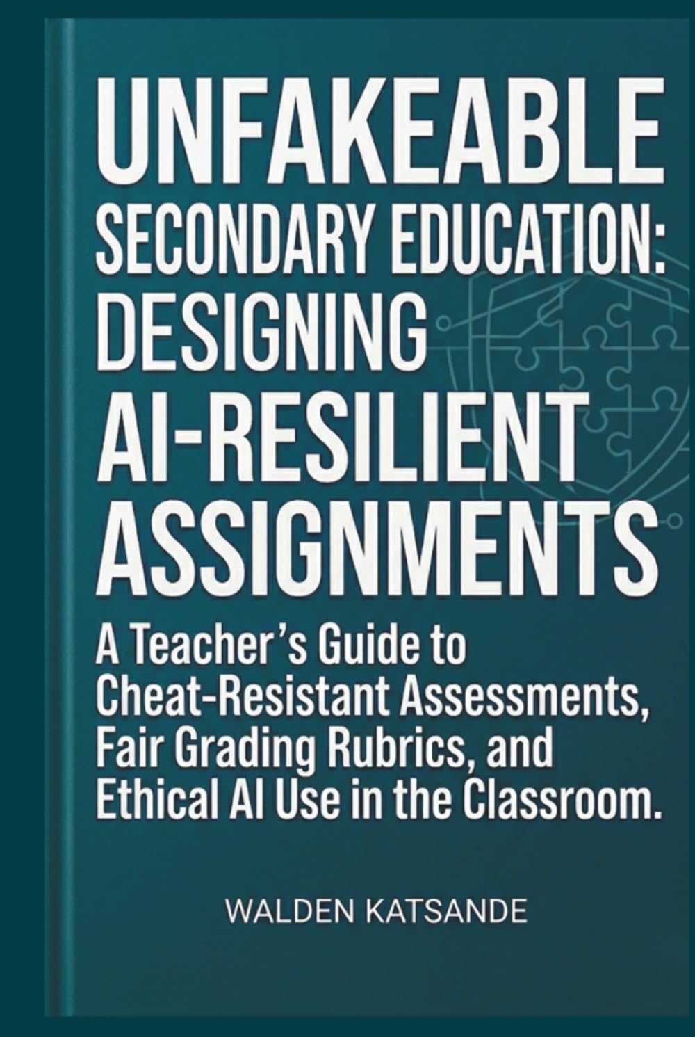 Unfakeable Secondary Education: Designing AI-Resilient Assignments: A Teacher’s Guide to Cheat-Resistant Assessments, Fair Grading Rubrics, and Ethical AI Use in the Classroom.