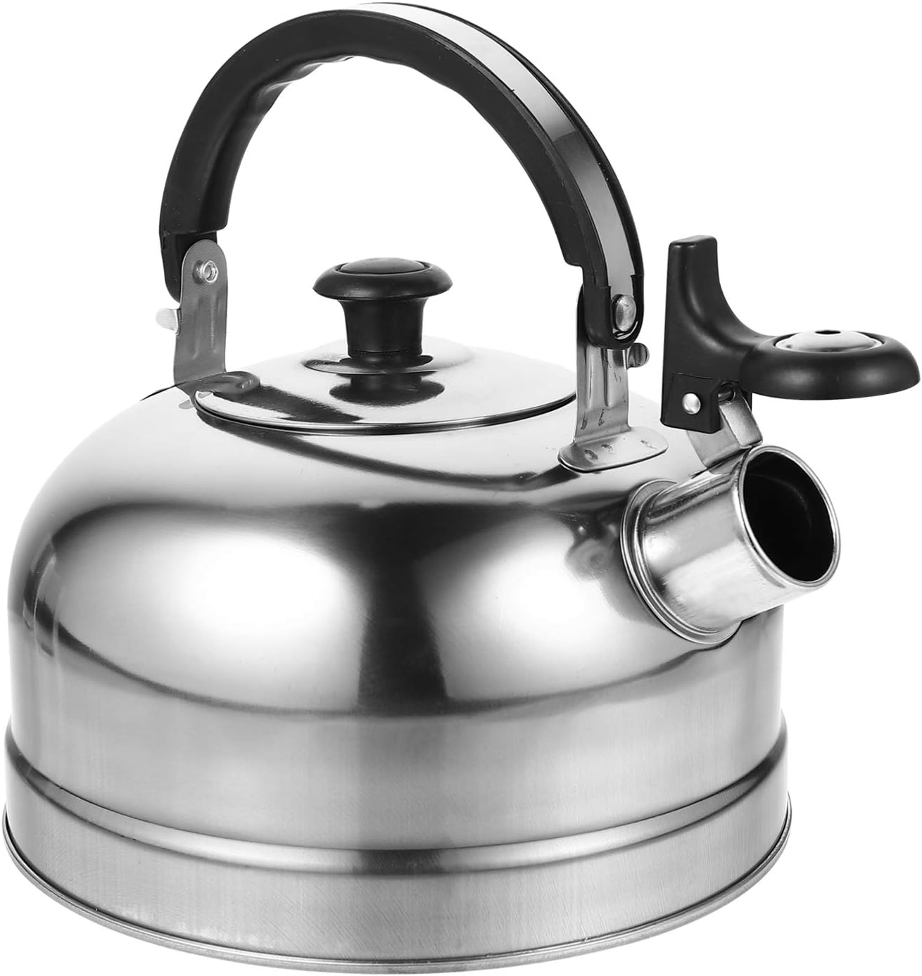 YARDWE Tea Kettle Stove Top 4 Quart Whistling Tea Kettle