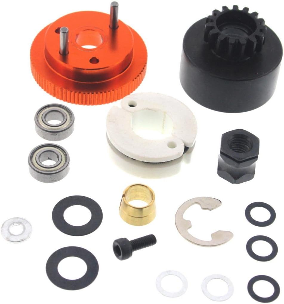 HPI 1/8 Trophy Truggy F4.6 Nitro Star 15T Clutch Bell, Shoe