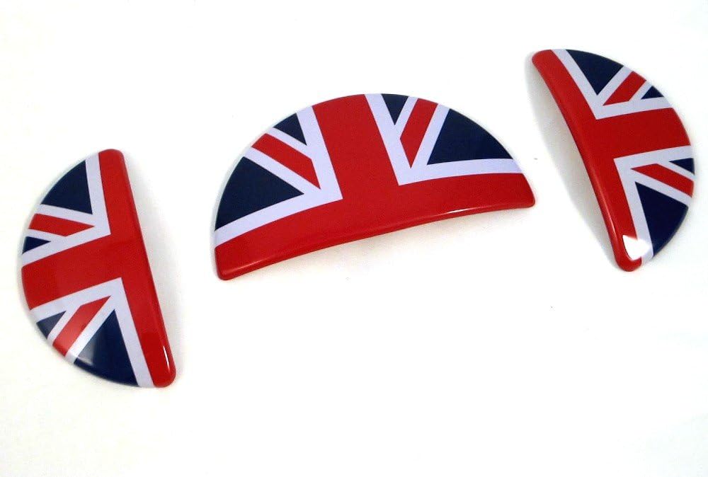 ATEX Union Jack Interior Door Handle Cover Stickers for Cooper MK1 R50/R52/R53 2001~2006