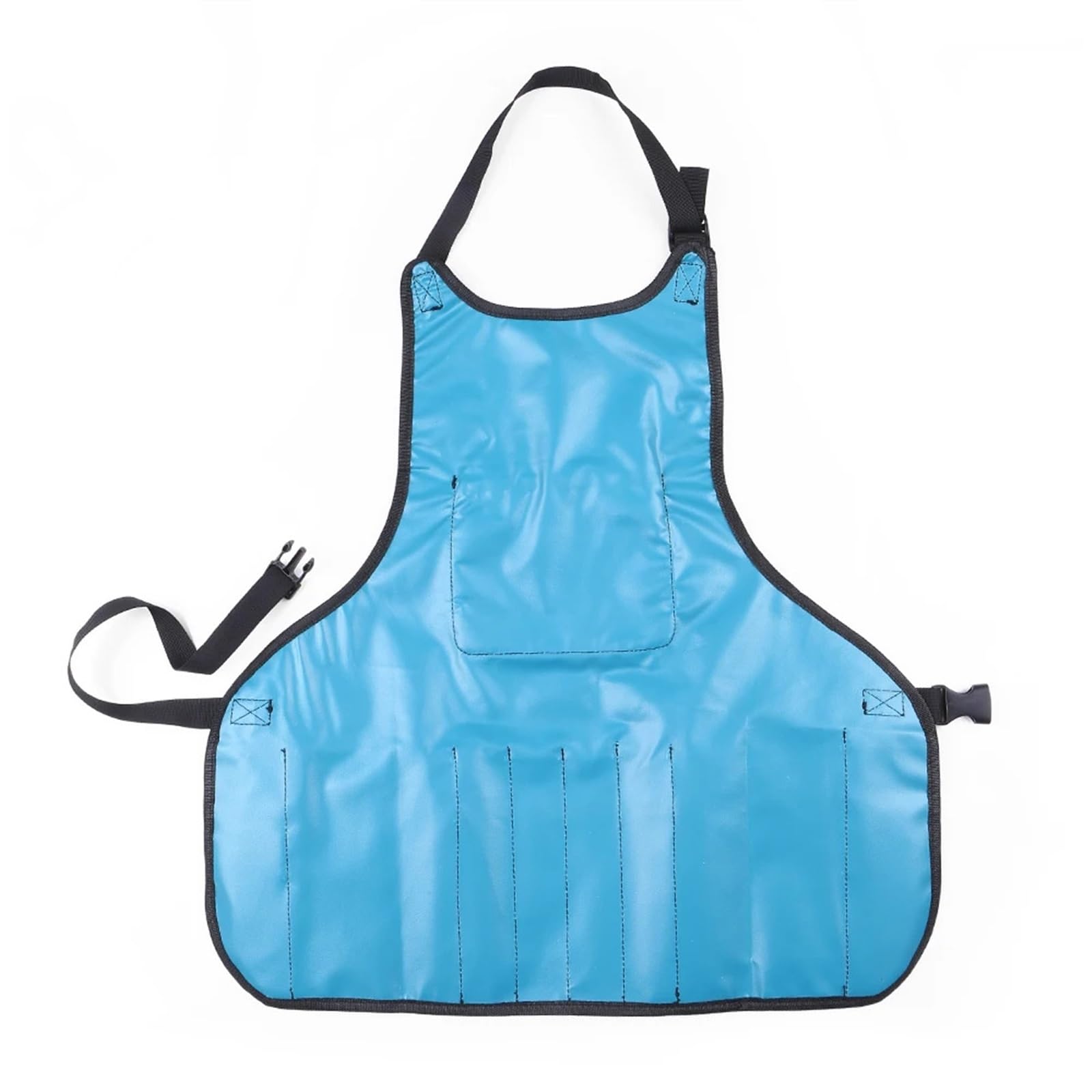 Delantal de Trabajo con Bolsillos Delantal for herramientas de jardinería lona impermeable, bolsa con bolsillos, tamaño ajustable for hombres y mujeres