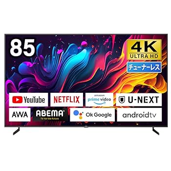 32インチ 4k TV チューナーレス　未使用 楽天市場】チューナー レス テレビの通販