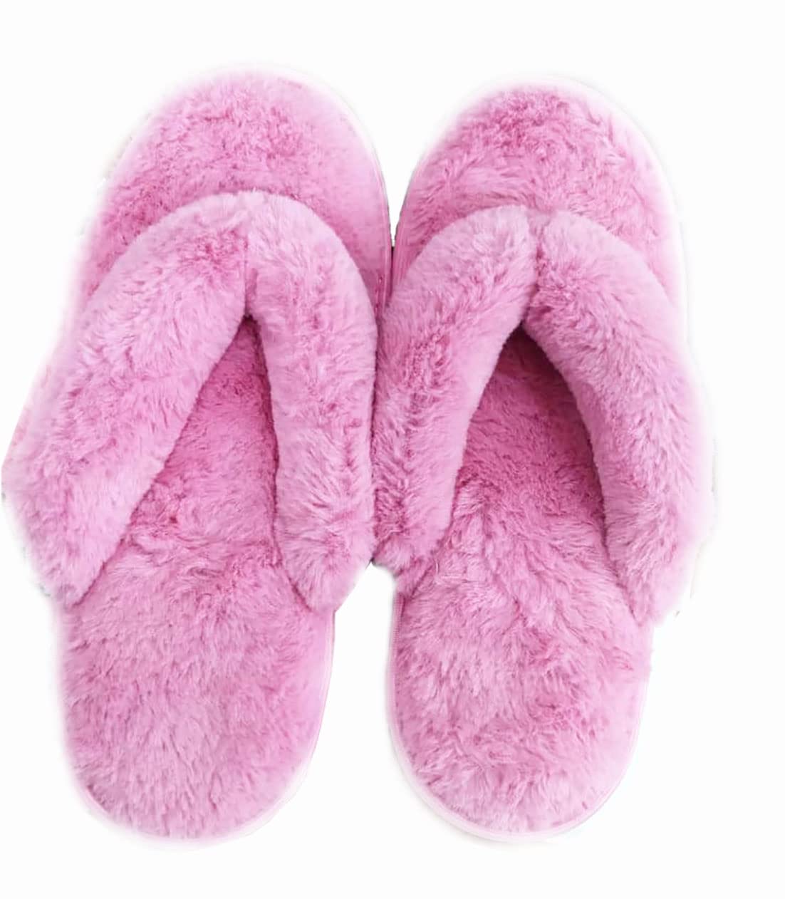 GenericUnisex Men & Women's Memory Foam Slippers with Cozy Warm Lining, Outdoor Indoor Sandals Shoes for Women Girls Anti-Slip Memory Foam Slip on House Shoes(Free Size and Multicolored)